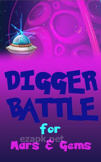 Digger: Battle for Mars and gems