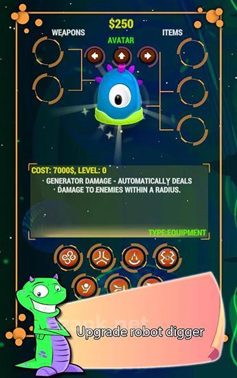 Digger: Battle for Mars and gems