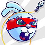 Rabbit samurai: Rope swing hero