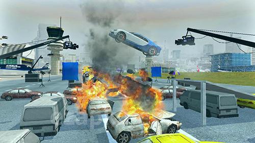 Hollywood stunts racing star
