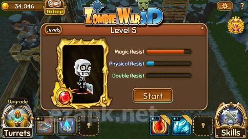 Zombie war 3D