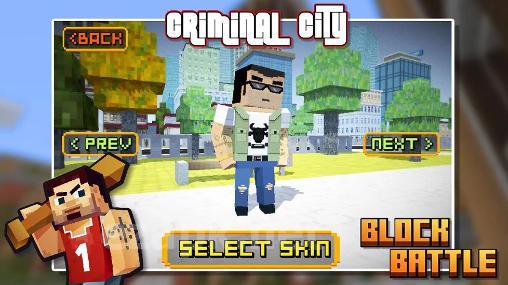 Criminal city: Block battle