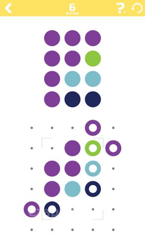 Line up the dots