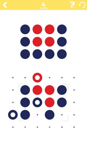 Line up the dots
