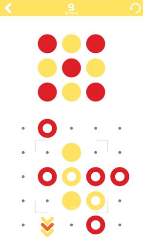 Line up the dots