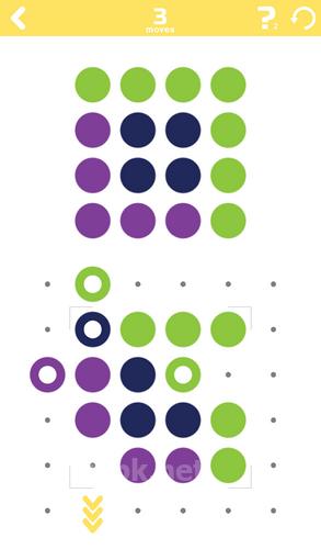 Line up the dots