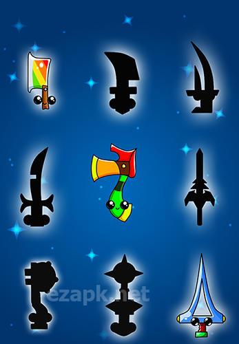 Knife evolution: Flipping idle game challenge