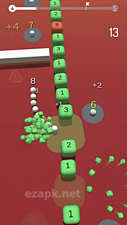 Snake Balls vs Blocks 3D