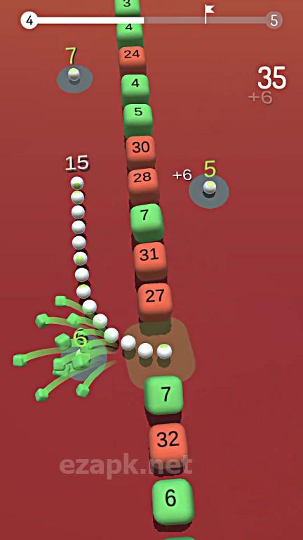 Snake Balls vs Blocks 3D
