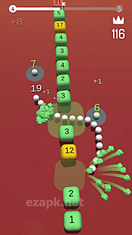 Snake Balls vs Blocks 3D