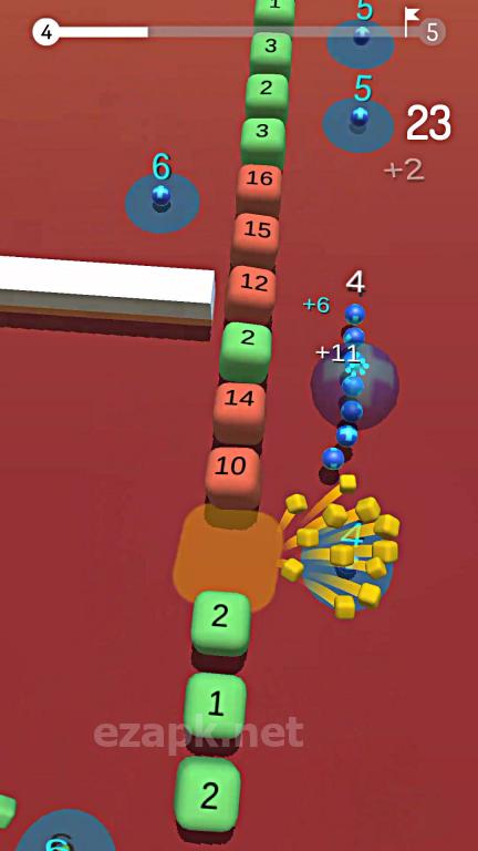 Snake Balls vs Blocks 3D