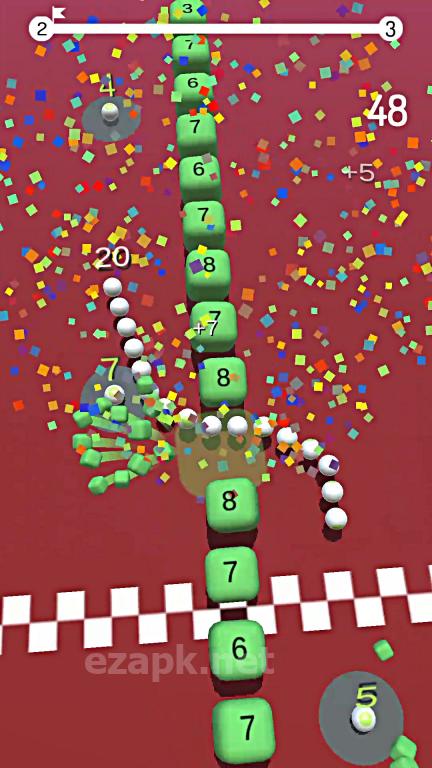Snake Balls vs Blocks 3D
