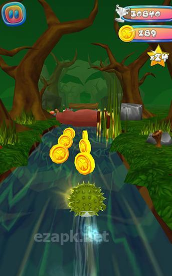 Choppy fish: 3D run