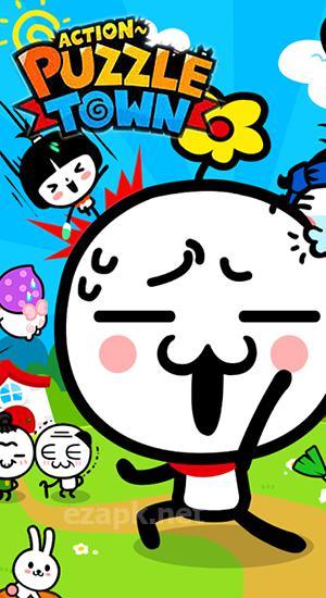 Action puzzle town