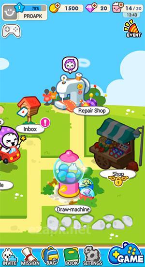 Action puzzle town