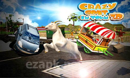 Crazy goat in town 3D