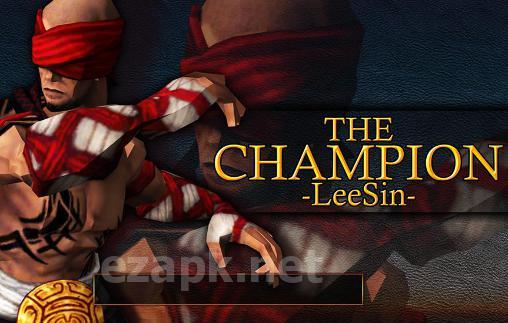 The champion Lee Sin: Legend