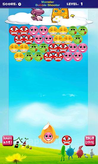 Monster bubble shooter HD