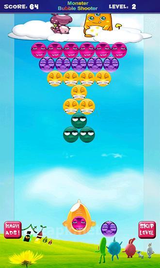 Monster bubble shooter HD