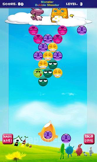 Monster bubble shooter HD