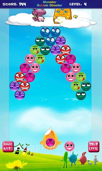 Monster bubble shooter HD