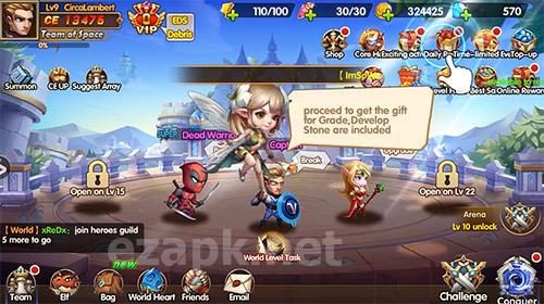 Legend: Heroes arrival