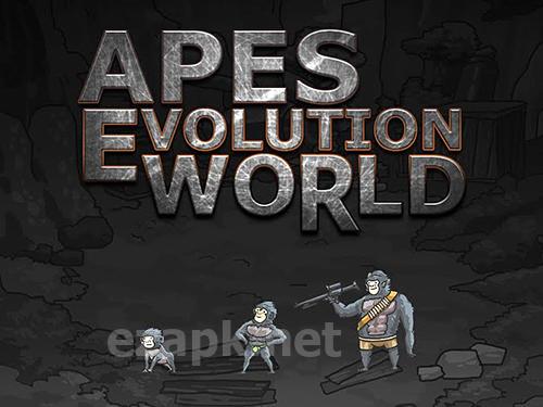 Apes evolution world