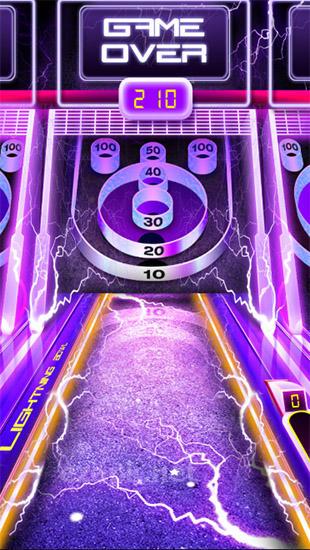 Lightning bowl. Electric arcade bowl pro