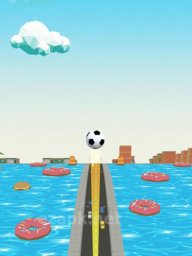 Soccer kick ball