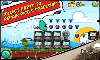 Running Rico Alien vs Zombies
