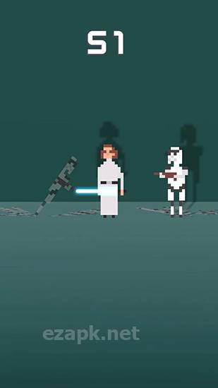 Galactic pixel wars