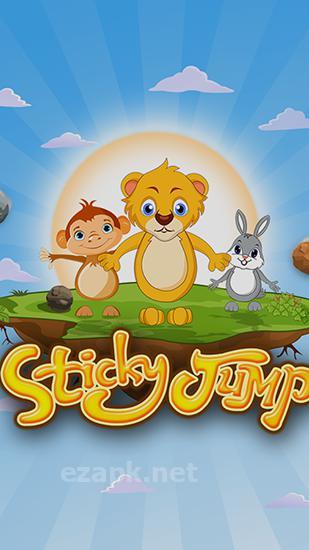 Sticky jump: Steps climber