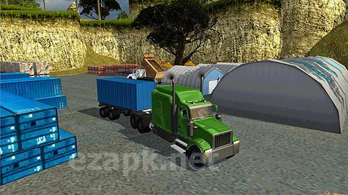 Offroad truck driver: Outback hills