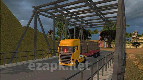 Offroad truck driver: Outback hills