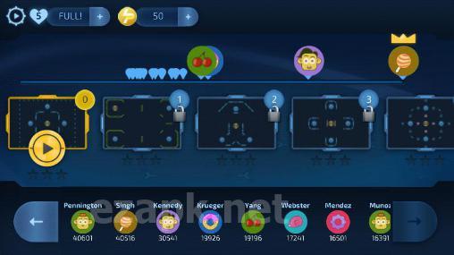 Space pucks game