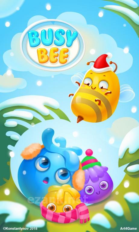 Busy Bee: Splash Chain Reaction