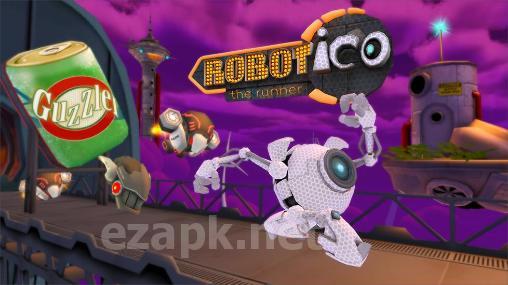Robot Ico: The runner. Robot run and jump