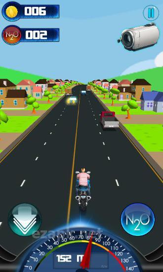 City moto traffic racer