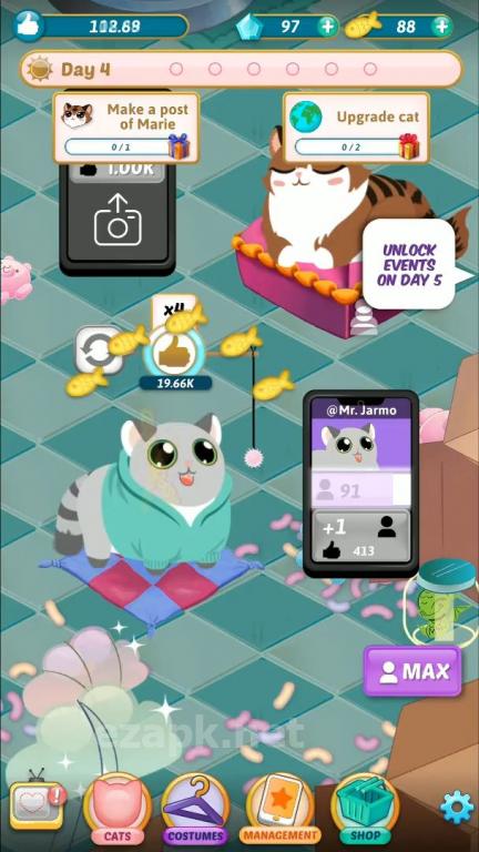 Idle Cat Stars