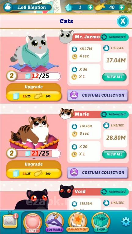 Idle Cat Stars