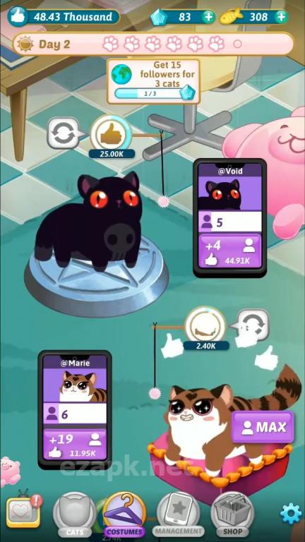 Idle Cat Stars