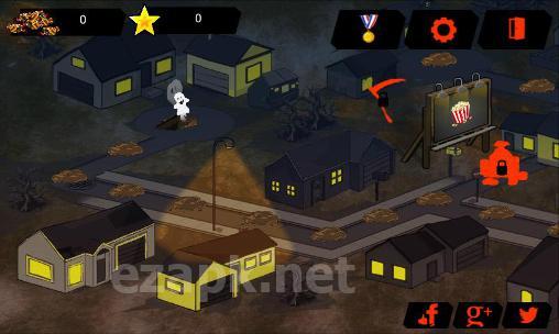 Newspaper boy: Halloween night