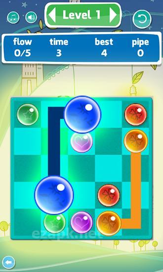 Connect bubble: Flow frenzy