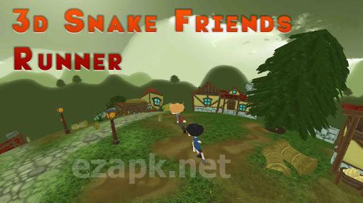 3d snake: Friends runner