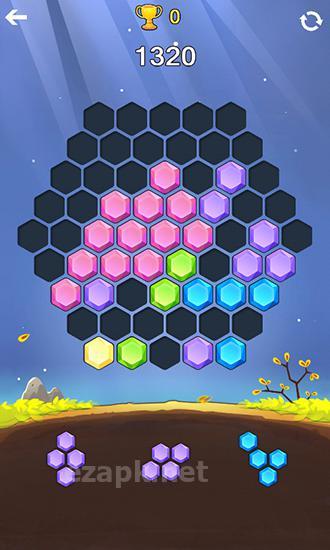 Hex jewel puzzle