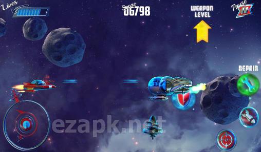 Space shift shooter: The beginning