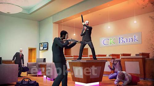 Rival gang: Bank robbery