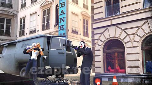 Rival gang: Bank robbery