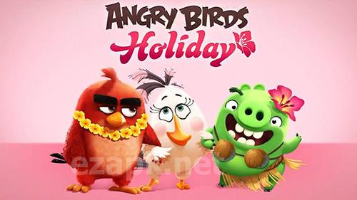 Angry birds holiday