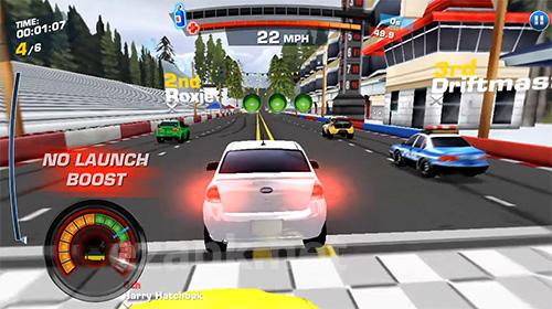 Car town racing